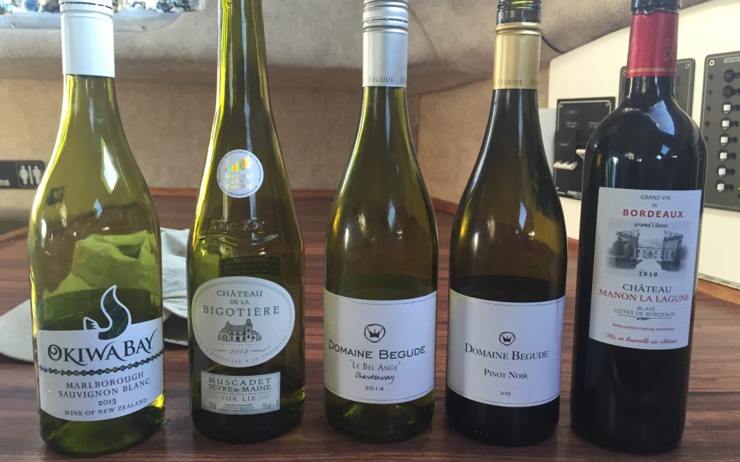 2015 Wine Tasting Cruises